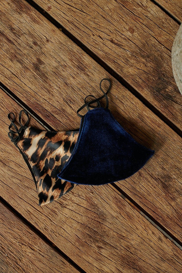 Leopard Print Face Mask leopard the pod collection 2