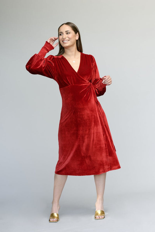 Stevie Dress red the pod collection 1