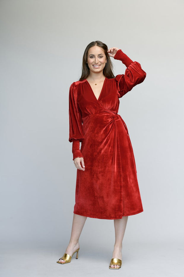 Stevie Dress red the pod collection 3